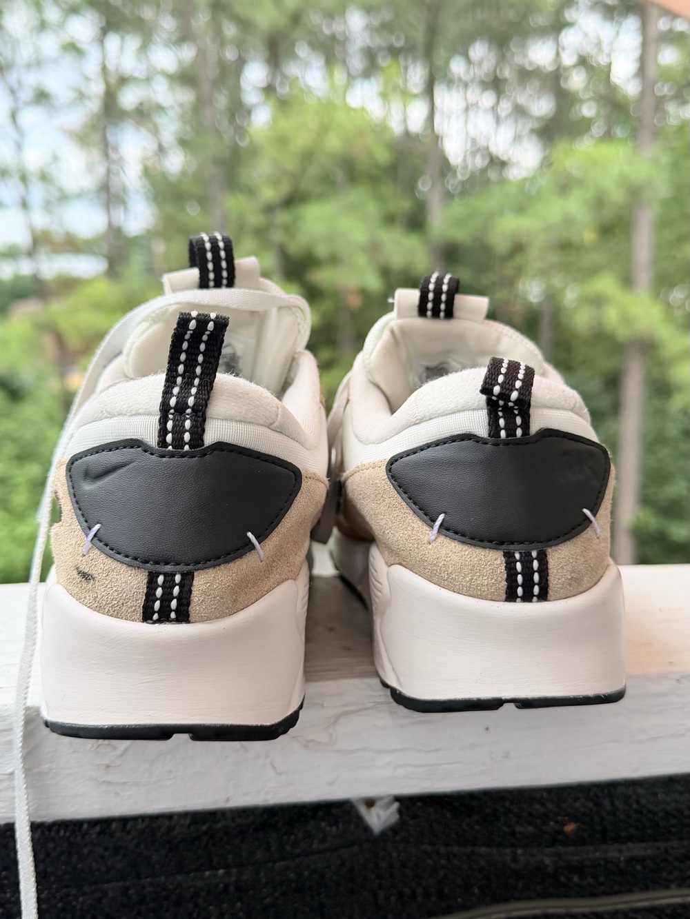 Nike Women’s Sneakers in Cream, Beige, Black - Picture 7 of 9